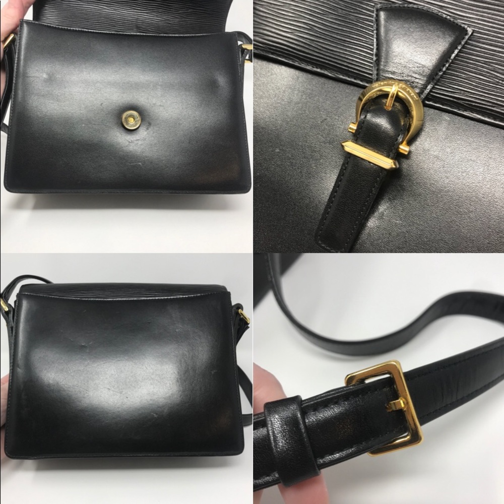 **SOLD**Valentino Vintage Epi Leather Shoulder Bag - Picture 3 of 8